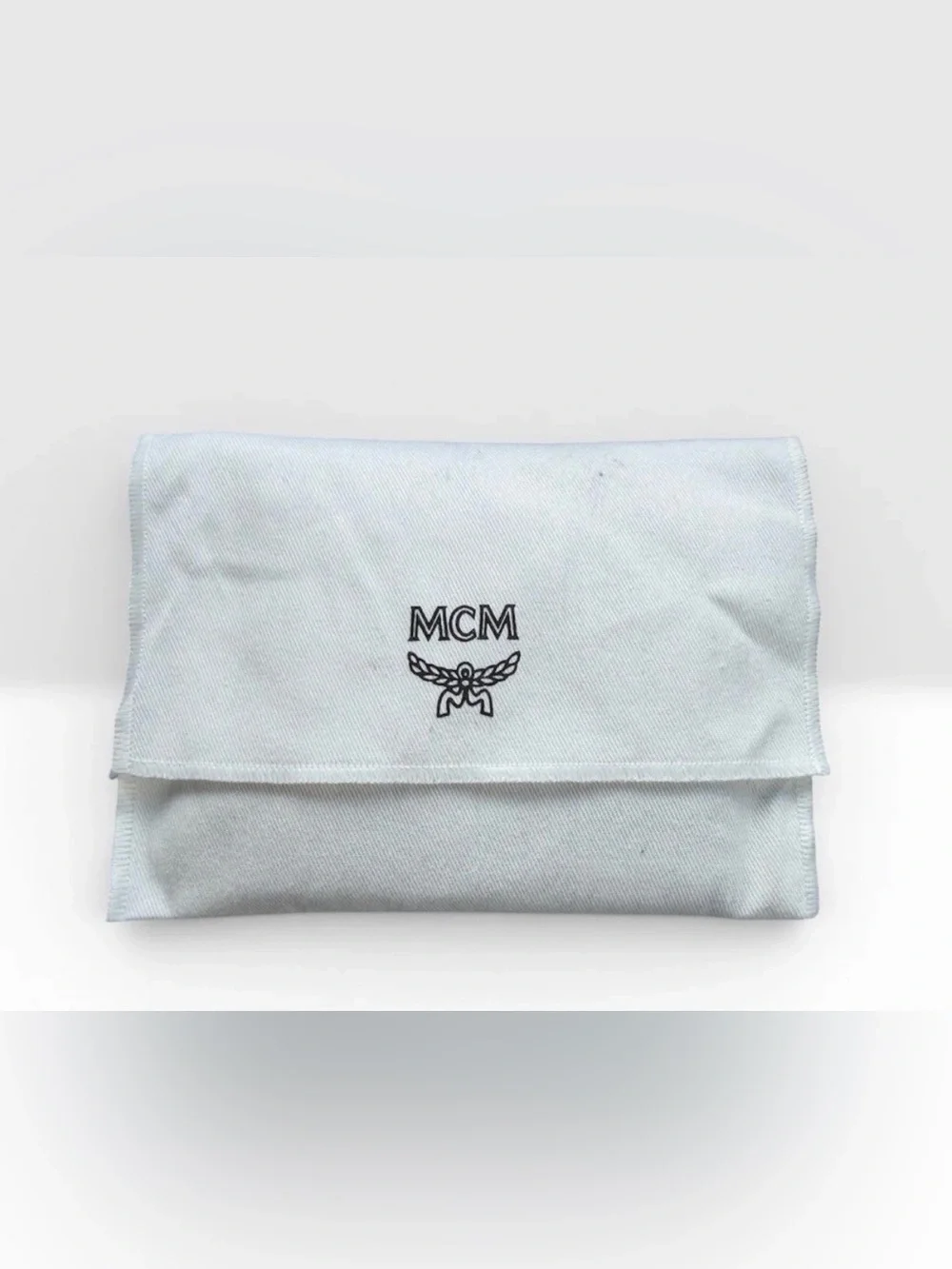 MCM Black Monogram Leather Wallet
